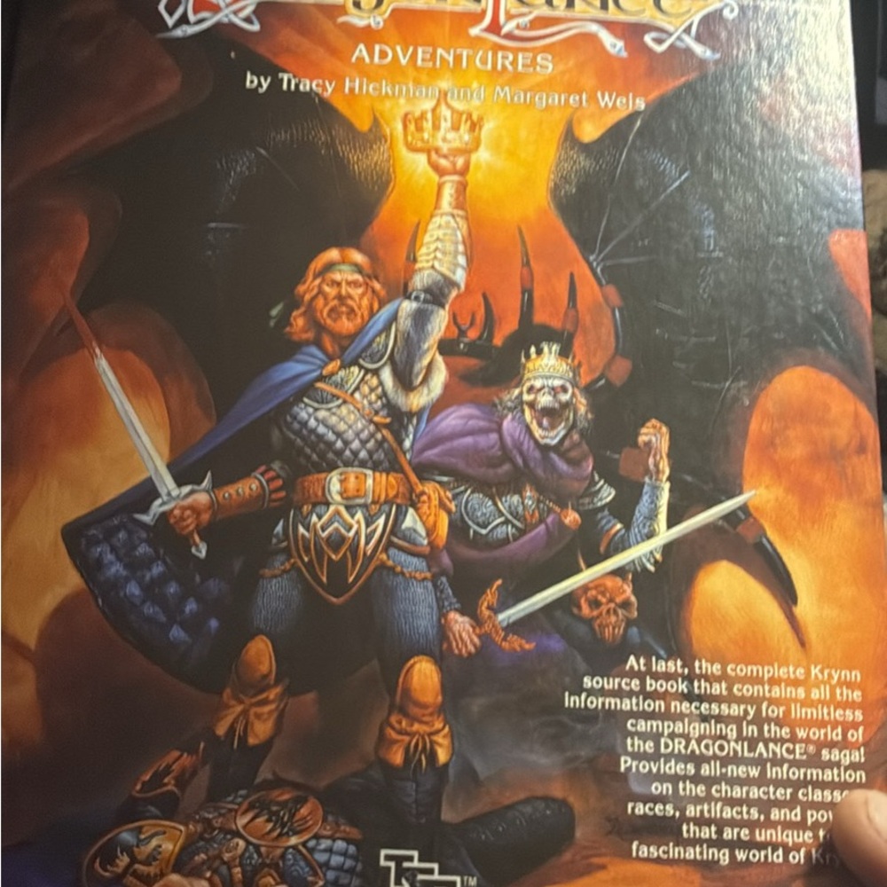 Dragonlance Adventures Book